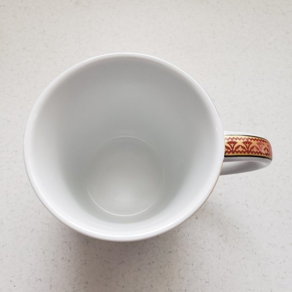 Porcelain Int'l Made in Egypt #017 Porcelain Coffee Mug, 10 oz - Picture 5 of 8